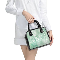 Aloha Hawaii Turtles Floral Shoulder Handbag Seafoam Marbles Glaze LT7 - Polynesian Pride