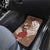 Tahiti Islands Polynesian Plumeria Car Mats Tahitian Vahine 'Ote'a - Beige