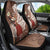 Tahiti Islands Polynesian Plumeria Car Seat Cover Tahitian Vahine 'Ote'a - Beige