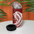 Tahiti Islands Polynesian Plumeria 4 in 1 Can Cooler Tumbler Tahitian Vahine 'Ote'a - Scarlet