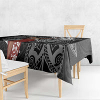 Tahiti Islands Polynesian Plumeria Tablecloth Tahitian Vahine 'Ote'a - Black LT7 - Polynesian Pride