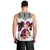 Polynesian Men Tank Top Dog Lover With Beagle - Sunset At The Beach White Ver LT7 - Polynesian Pride