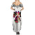 Polynesian Summer Maxi Dress Dog Lover With Beagle - Sunset At The Beach White Ver LT7 - Polynesian Pride