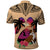 Polynesian Polo Shirt Dog Lover With Border Collie - Sunset At The Beach LT7 - Polynesian Pride