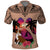 Polynesian Polo Shirt Dog Lover With Border Collie - Sunset At The Beach Brown Ver LT7 Brown - Polynesian Pride