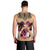 Polynesian Men Tank Top Dog Lover With German Shepherd - Sunset At The Beach LT7 - Polynesian Pride