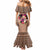 Polynesian Mermaid Dress Dog Lover With German Shepherd - Sunset At The Beach Brown Ver LT7 - Polynesian Pride