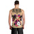 Polynesian Men Tank Top Dog Lover With Samoyed - Sunset At The Beach LT7 - Polynesian Pride