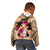 Polynesian Kid Hoodie Dog Lover With Shiba Inu - Sunset At The Beach LT7 - Polynesian Pride