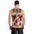 Polynesian Men Tank Top Dog Lover With Shiba Inu - Sunset At The Beach LT7 - Polynesian Pride