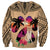 Polynesian Sweatshirt Dog Lover With Shiba Inu - Sunset At The Beach LT7 - Polynesian Pride