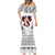 Polynesian Mermaid Dress Dog Lover With Shiba Inu - Sunset At The Beach White Ver LT7 - Polynesian Pride