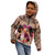 Polynesian Kid Hoodie Dog Lover With Shiba Inu - Sunset At The Beach Brown Ver LT7 - Polynesian Pride