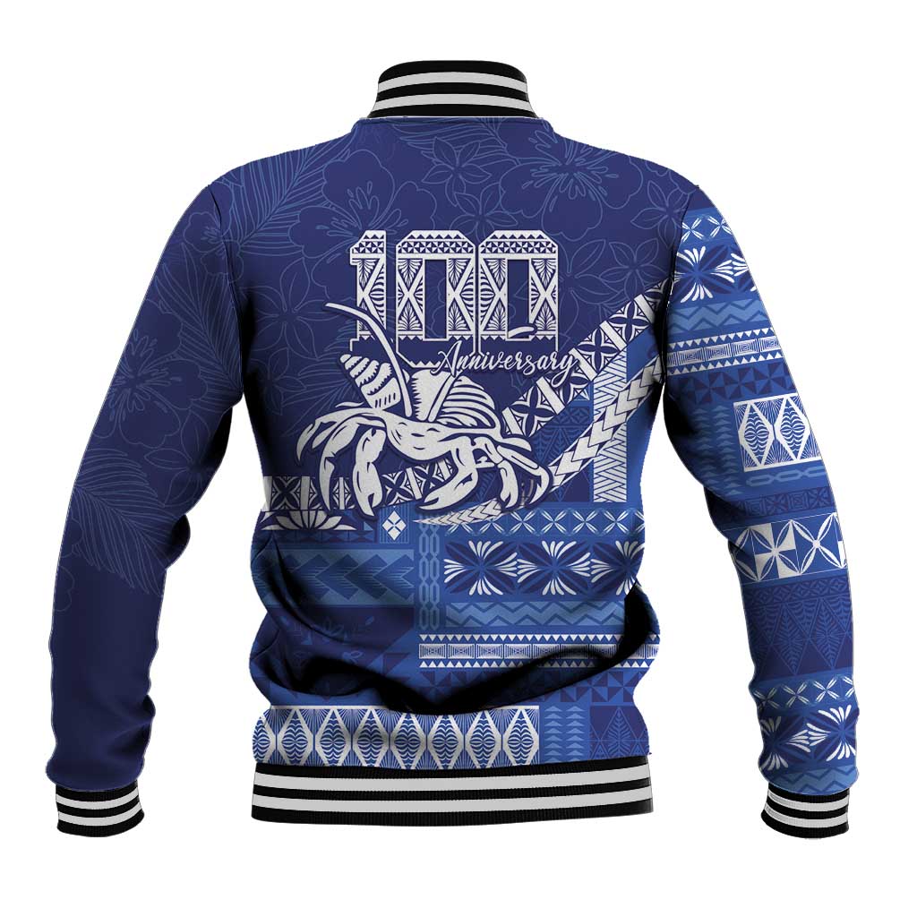Queen Salote College 100th Anniversary Baseball Jacket QSC Royal Girls LT7 - Polynesian Pride