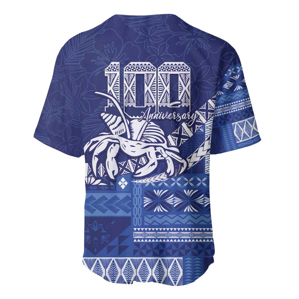 Queen Salote College 100th Anniversary Baseball Jersey QSC Royal Girls LT7 - Polynesian Pride