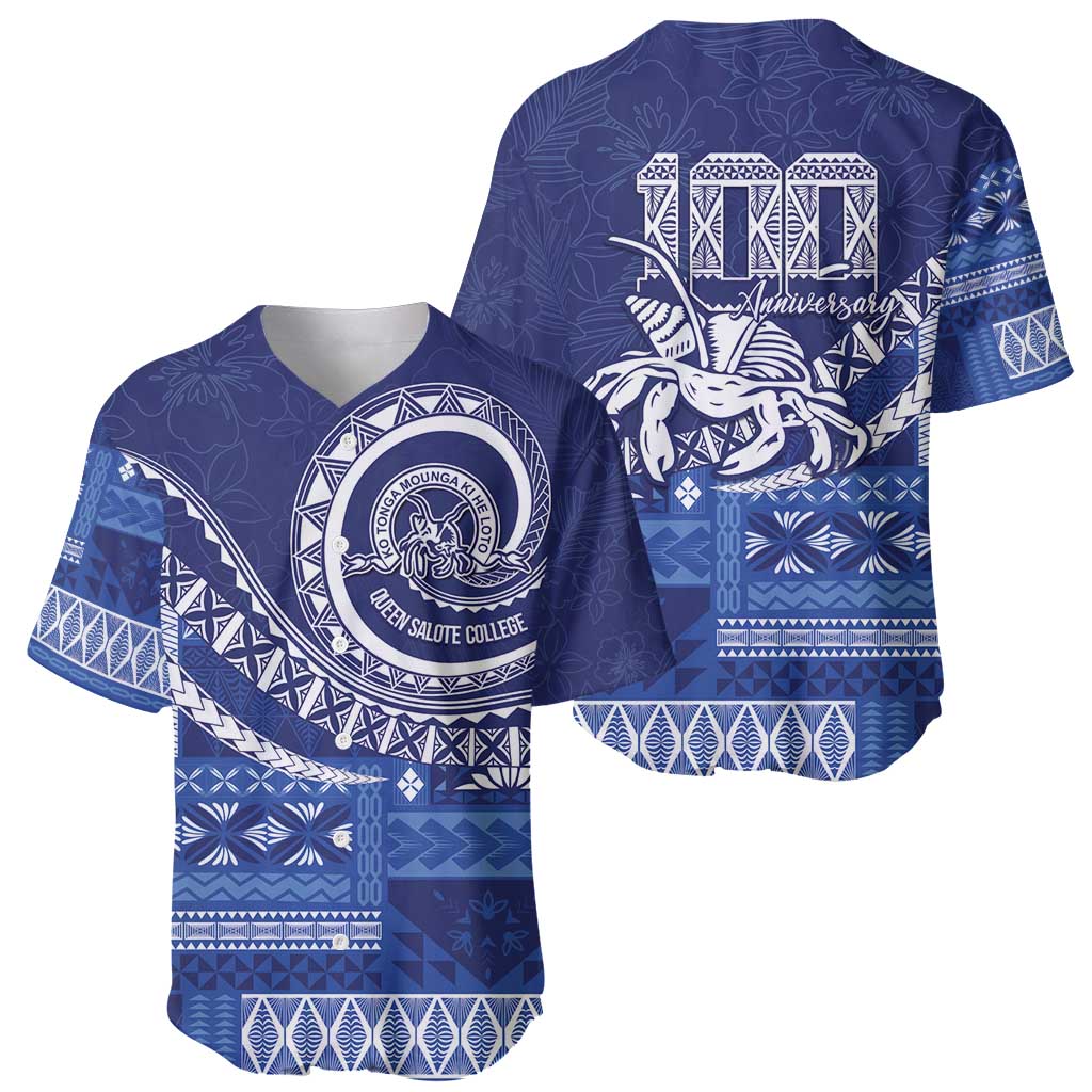 Queen Salote College 100th Anniversary Baseball Jersey QSC Royal Girls LT7 - Polynesian Pride