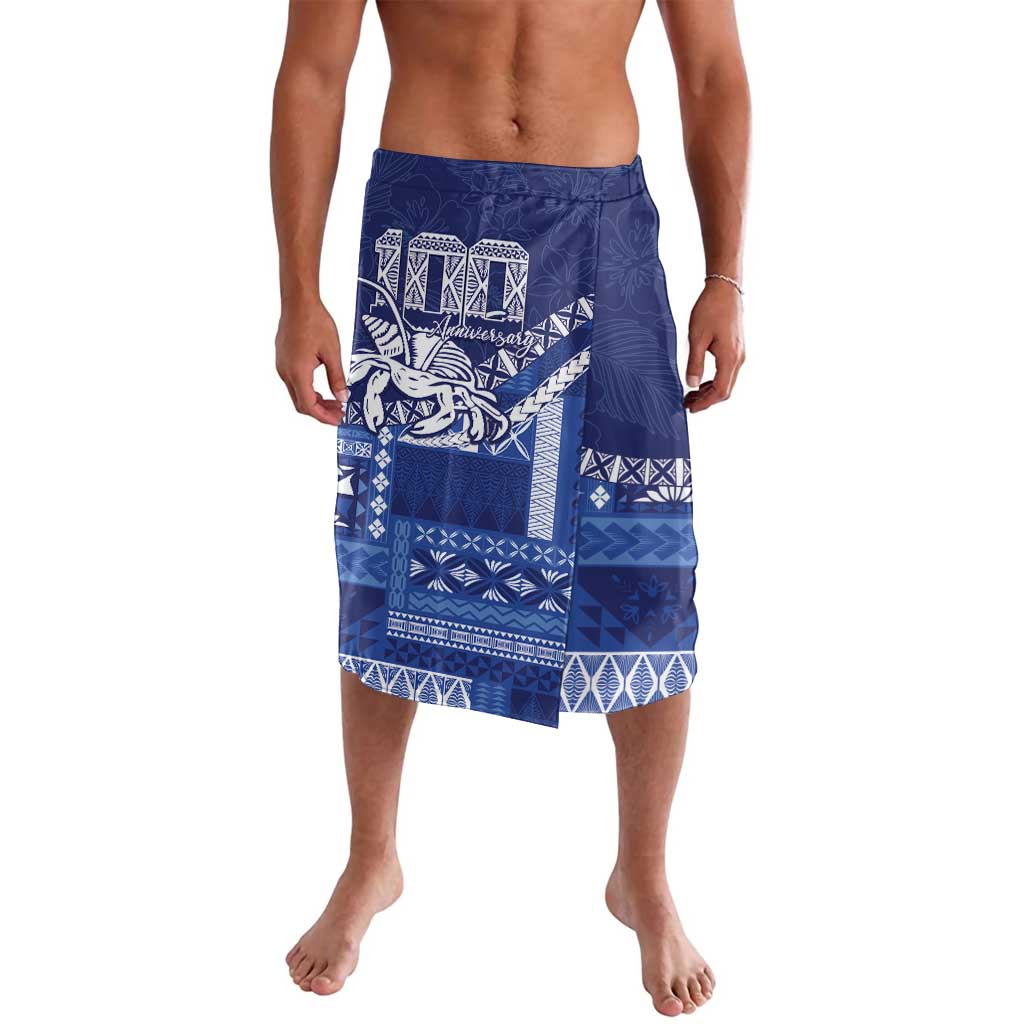 Queen Salote College 100th Anniversary Lavalava QSC Royal Girls LT7 Royal Blue - Polynesian Pride