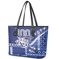 Queen Salote College 100th Anniversary Leather Tote Bag QSC Royal Girls LT7 - Polynesian Pride