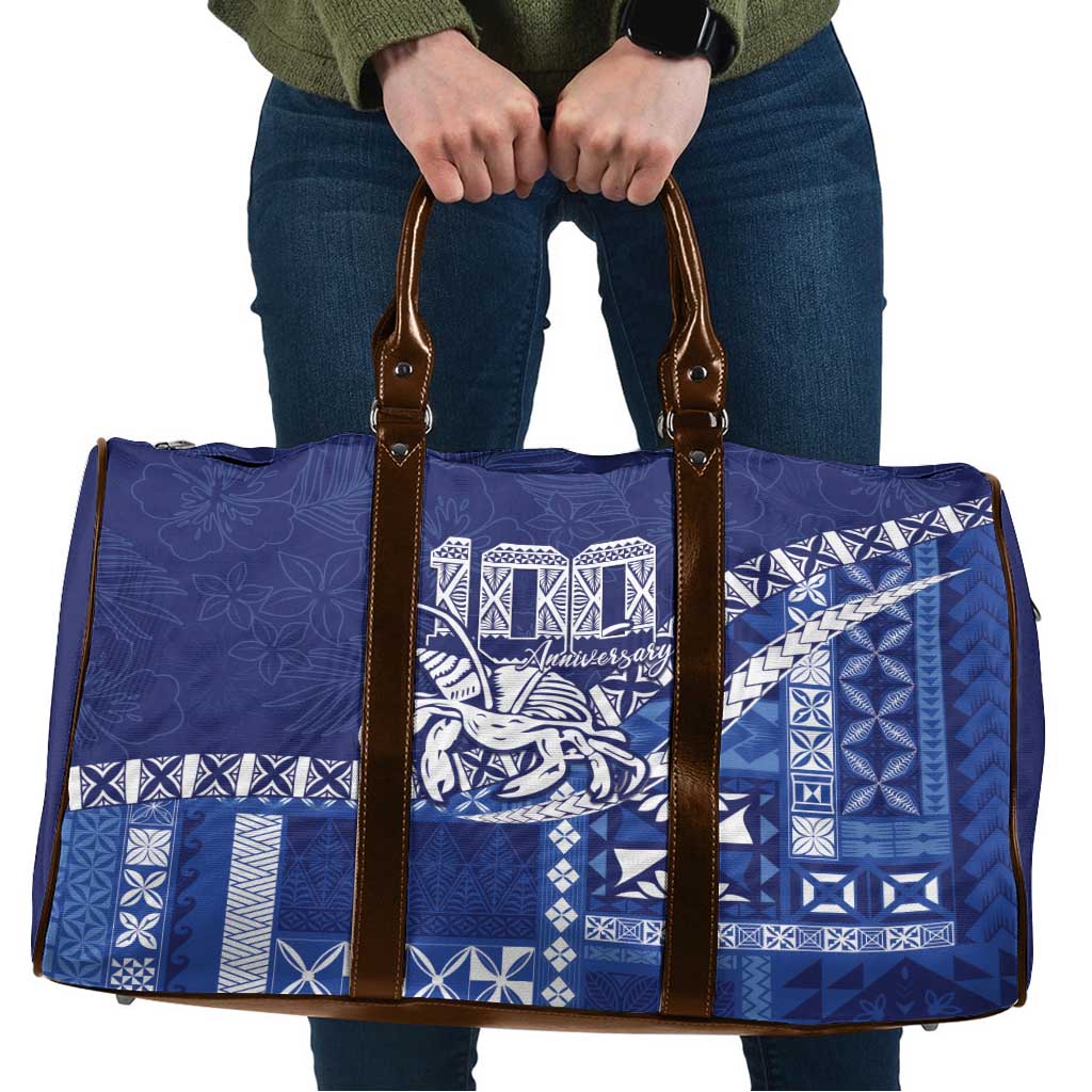 Queen Salote College 100th Anniversary Travel Bag QSC Royal Girls LT7 Royal Blue - Polynesian Pride