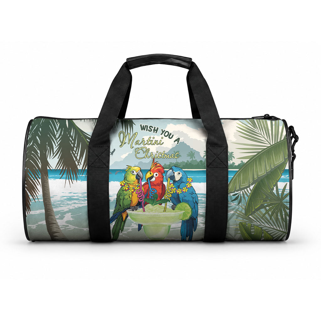 Wish You A Merry Martini Christmas Duffle Bag Cocktail Parrot-dise LT7 One size Multicolor - Polynesian Pride