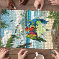 Wish You A Merry Martini Christmas Puzzle Cocktail Parrot-dise