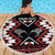 Personalised Taniko Motifs Aotearoa Beach Blanket Waitangi Kowhaiwhai Kiwi