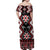 Personalised Taniko Motifs Aotearoa Family Matching Off Shoulder Maxi Dress and Hawaiian Shirt Waitangi Kowhaiwhai Kiwi