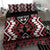 Personalised Aotearoa Waitangi Bedding Set Taniko Motifs - Mania Gecko