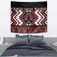 Personalised Aotearoa Waitangi Tapestry Taniko Motifs - Mania Gecko LT7 - Polynesian Pride