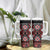 Personalised Aotearoa Waitangi Tumbler With Handle Taniko Motifs - Mania Gecko