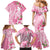 Personalised Hawaii Wahine Family Matching Mermaid Dress and Hawaiian Shirt Women's Day Maui Lokelani Roses LT7 - Polynesian Pride