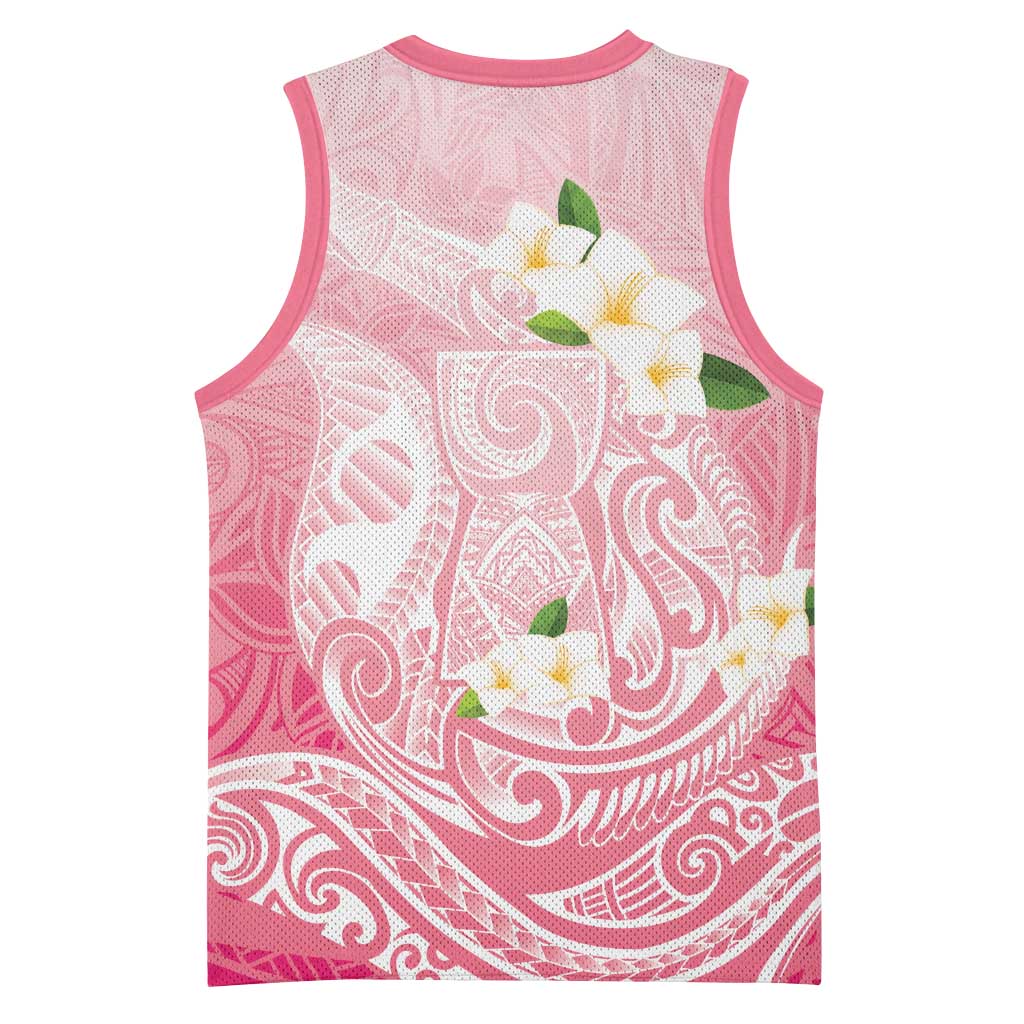 Guam Fishhook Mix Guasali Flowers Basketball Jersey Dreaming Coral LT7 - Polynesian Pride
