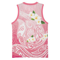 Guam Fishhook Mix Guasali Flowers Basketball Jersey Dreaming Coral LT7 - Polynesian Pride