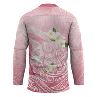 Guam Fishhook Mix Guasali Flowers Hockey Jersey Dreaming Coral LT7 - Polynesian Pride