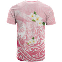 Guam Fishhook Mix Guasali Flowers T Shirt Dreaming Coral LT7 - Polynesian Pride