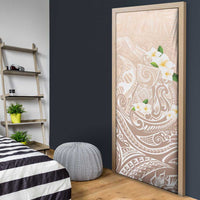 Guam Fishhook Mix Guasali Flowers Door Cover Dreaming Hazel LT7 - Polynesian Pride