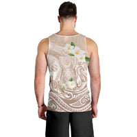Guam Fishhook Mix Guasali Flowers Men Tank Top Dreaming Hazel LT7 - Polynesian Pride