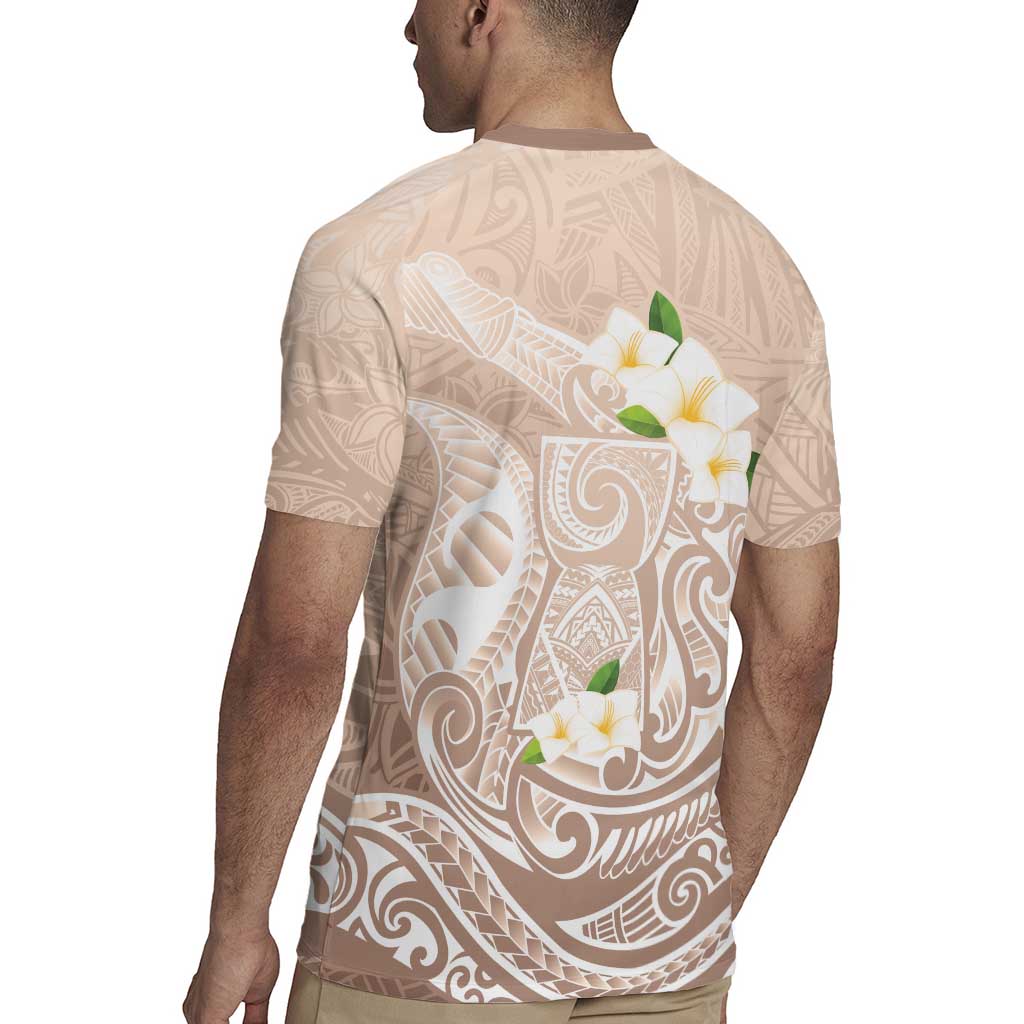 Guam Fishhook Mix Guasali Flowers Rugby Jersey Dreaming Hazel LT7 - Polynesian Pride