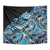 Maori Matariki - Manaia Tapestry Galaxy Blue Paua Shell LT7 - Polynesian Pride