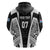 Personalised Fiji Rugby Hoodie 2023 World Cup History Makers - Black Ver LT7 - Polynesian Pride