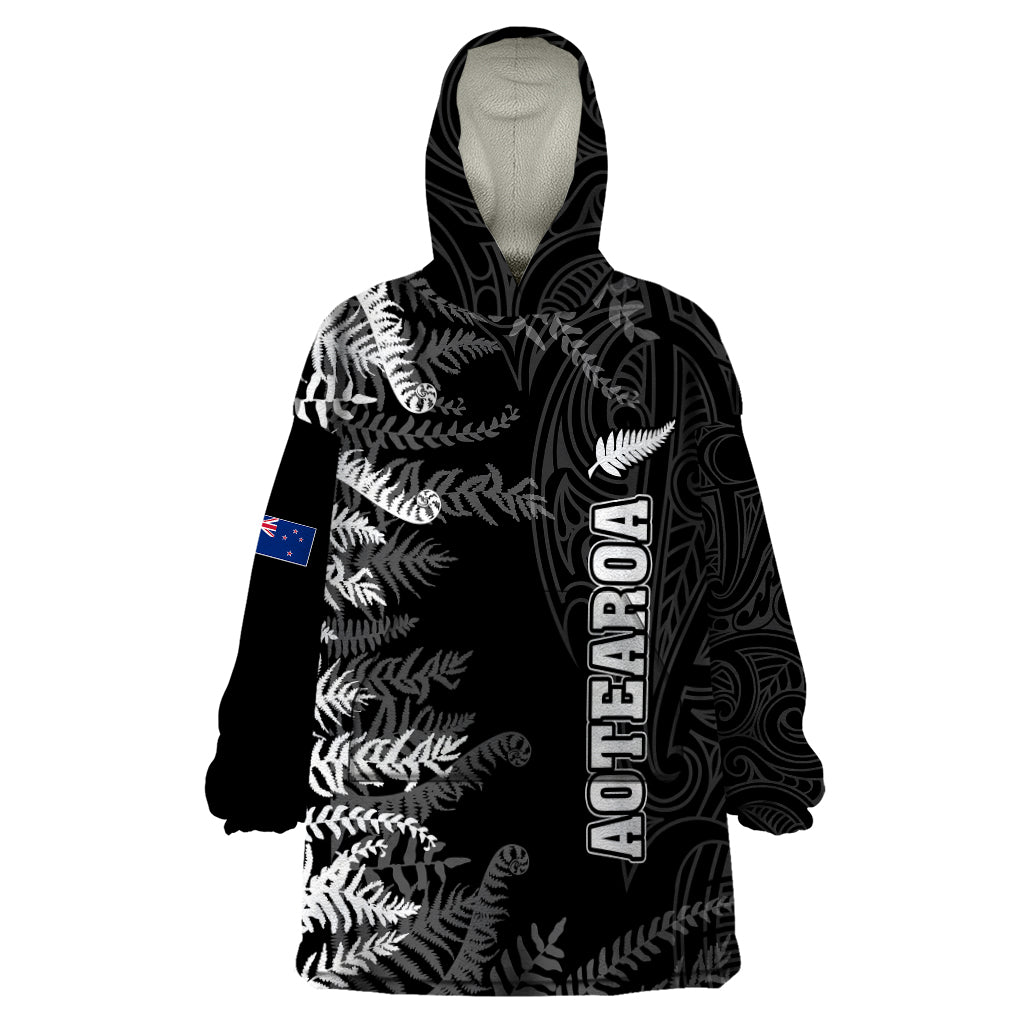 personalised-new-zealand-rugby-wearable-blanket-hoodie-silver-fern-basic-2023-world-cup