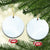 White Sunday Ceramic Ornament Plumeria Tatau Mix Tapa