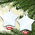 White Sunday Ceramic Ornament Plumeria Tatau Mix Tapa