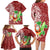 Hawaii Christmas Mele Kalikimaka Family Matching Long Sleeve Bodycon Dress and Hawaiian Shirt Santa Claus LT7 - Polynesian Pride