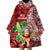 Hawaii Christmas Mele Kalikimaka Wearable Blanket Hoodie Santa Claus LT7 - Polynesian Pride