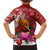 Papua New Guinea Christmas Family Matching Short Sleeve Bodycon Dress and Hawaiian Shirt Bird-of-Paradise Special LT7 - Polynesian Pride