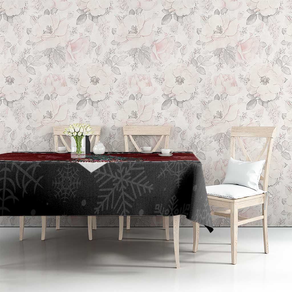 Personalised New Zealand Christmas Tablecloth Xmas Fern and Kiwi Birds LT7 - Polynesian Pride