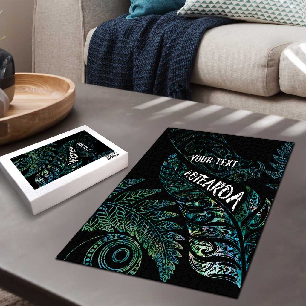 Aotearoa Personalized Lawn Bowls Maori Puzzle New Zealand Paua Shell Tribal Silver Fern LT7 - Polynesian Pride