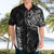 Personalised Maori Waitangi Hawaiian Shirt New Zealand Silver Fern Mix Kowhai Flowers LT7 - Polynesian Pride