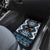 Personalised Taniko Motifs Aotearoa Car Mats Waitangi Kowhaiwhai Kiwi - Blue